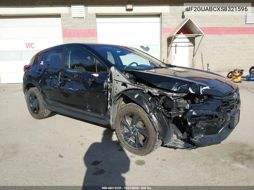 SUBARU XV 2025, VIN JF2GUABCXS8321596