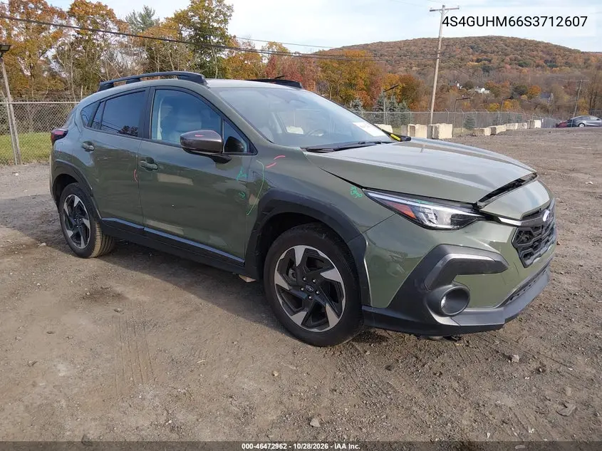 SUBARU XV 2025, VIN 4S4GUHM66S3712607