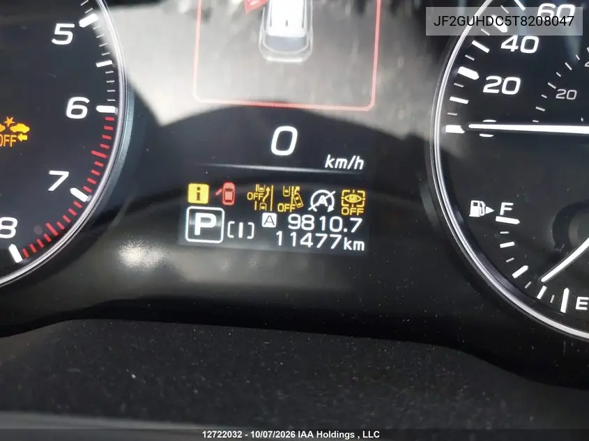 2026 SUBARU XV VIN JF2GUHDC5T8208047 — фото 15