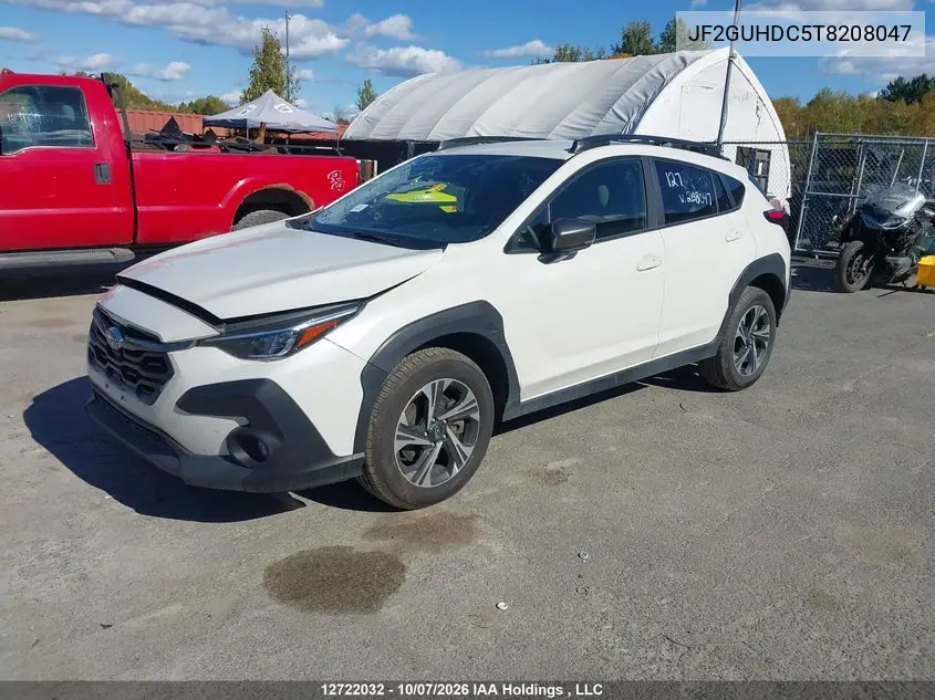 2026 SUBARU XV VIN JF2GUHDC5T8208047 — фото 2