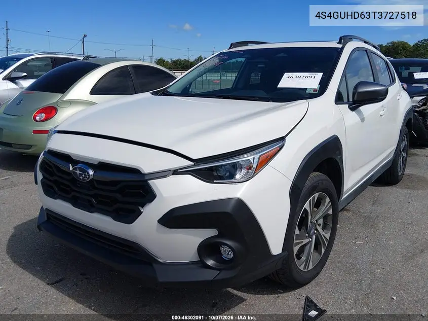 2026 SUBARU XV VIN 4S4GUHD63T3727518 — фото 2