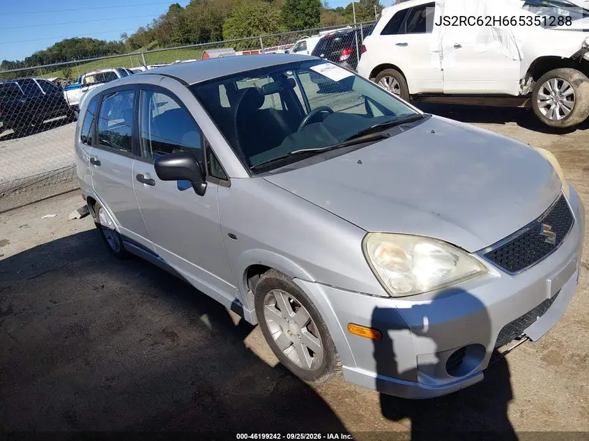 SUZUKI AERIO 2006, VIN JS2RC62H665351288