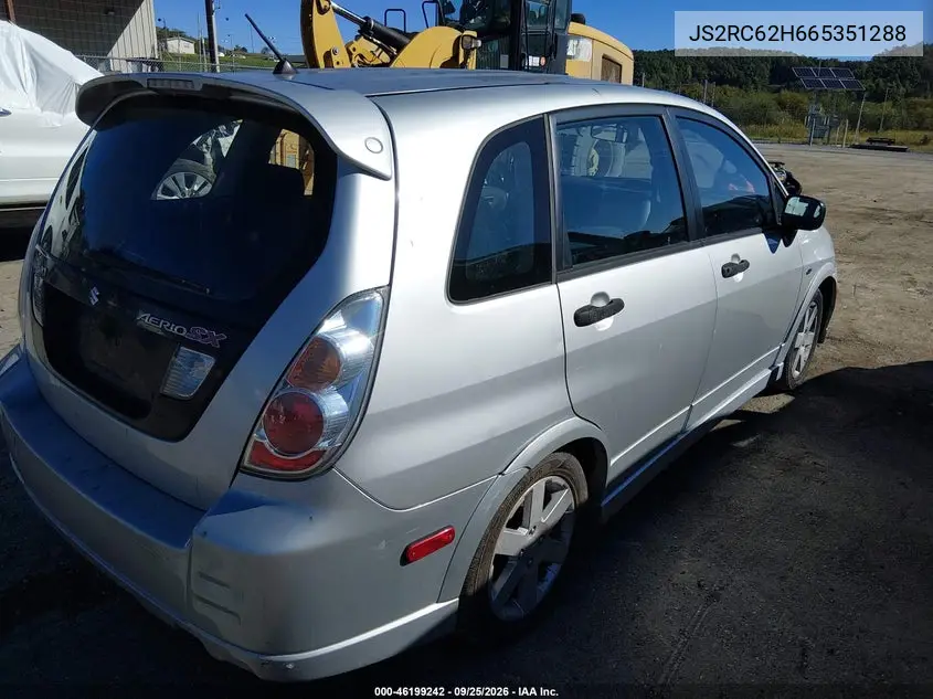 2006 SUZUKI AERIO VIN JS2RC62H665351288 — фото 4