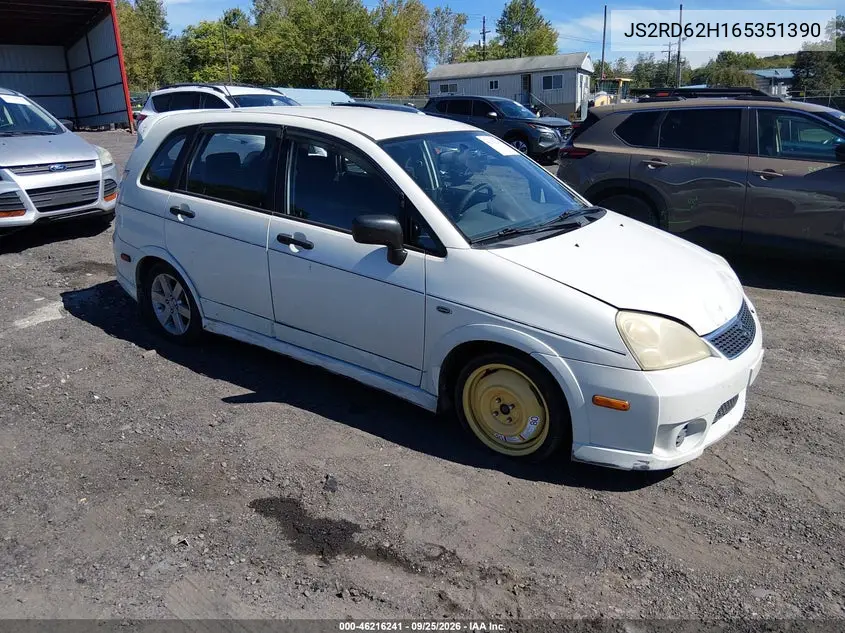 SUZUKI AERIO 2006, VIN JS2RD62H165351390