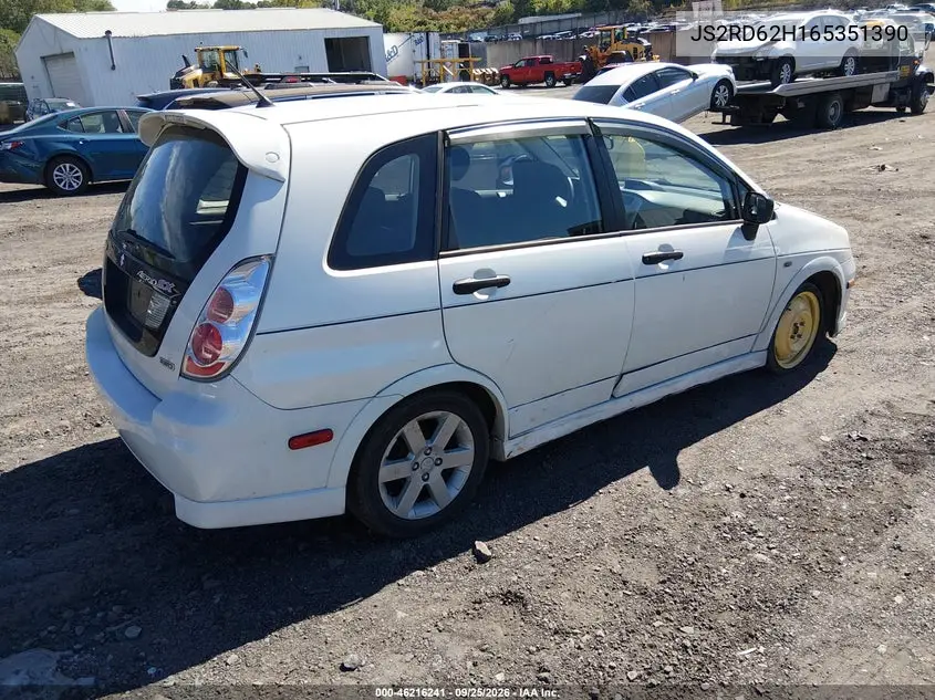 2006 SUZUKI AERIO VIN JS2RD62H165351390 — фото 4