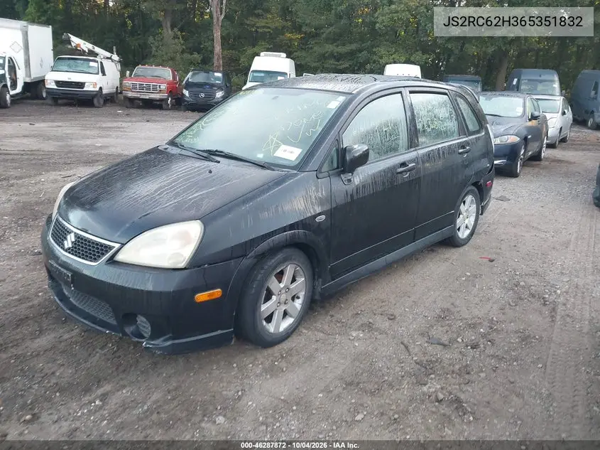 2006 SUZUKI AERIO VIN JS2RC62H365351832 — фото 2