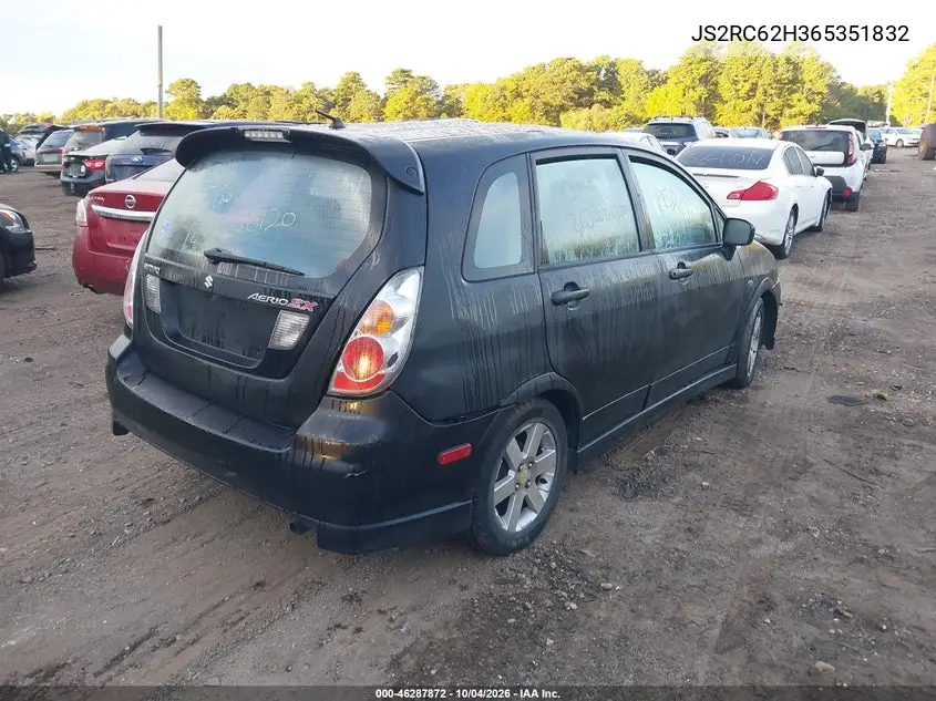 2006 SUZUKI AERIO VIN JS2RC62H365351832 — фото 4