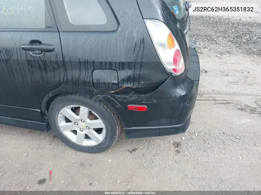 2006 SUZUKI AERIO VIN JS2RC62H365351832 — фото 6