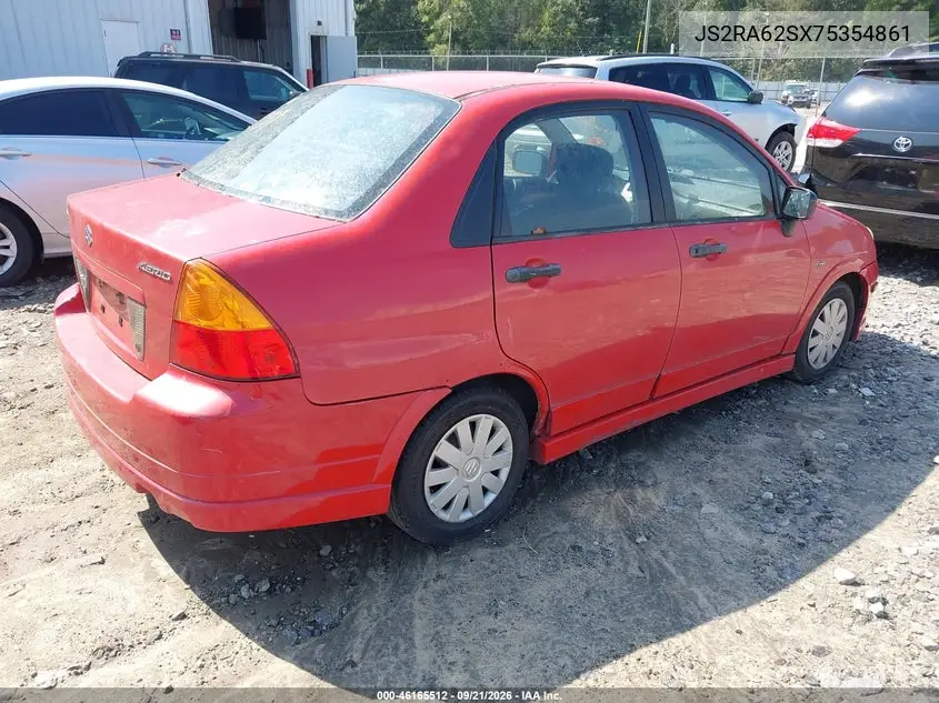 2007 SUZUKI AERIO VIN JS2RA62SX75354861 — фото 4