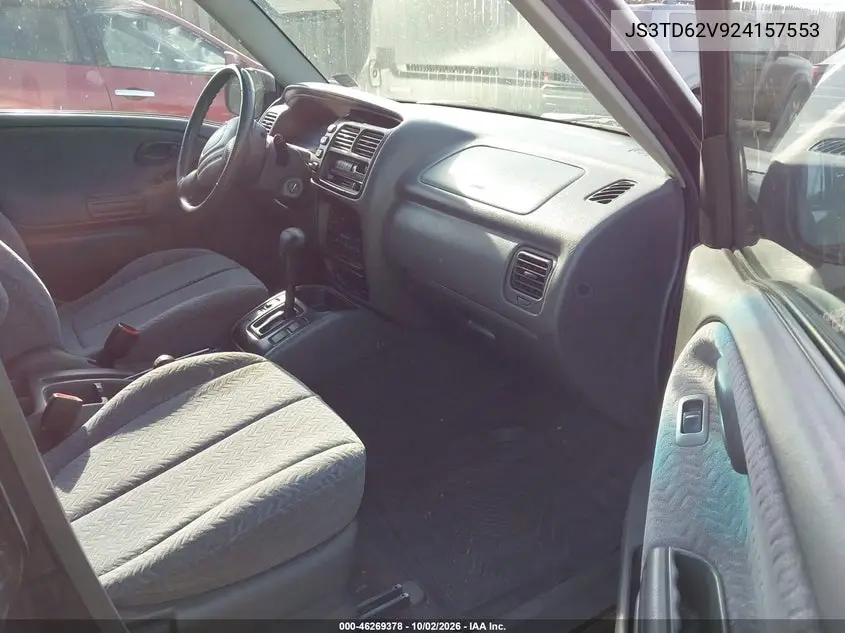 2002 SUZUKI GRAND VITARA VIN JS3TD62V924157553 — фото 5