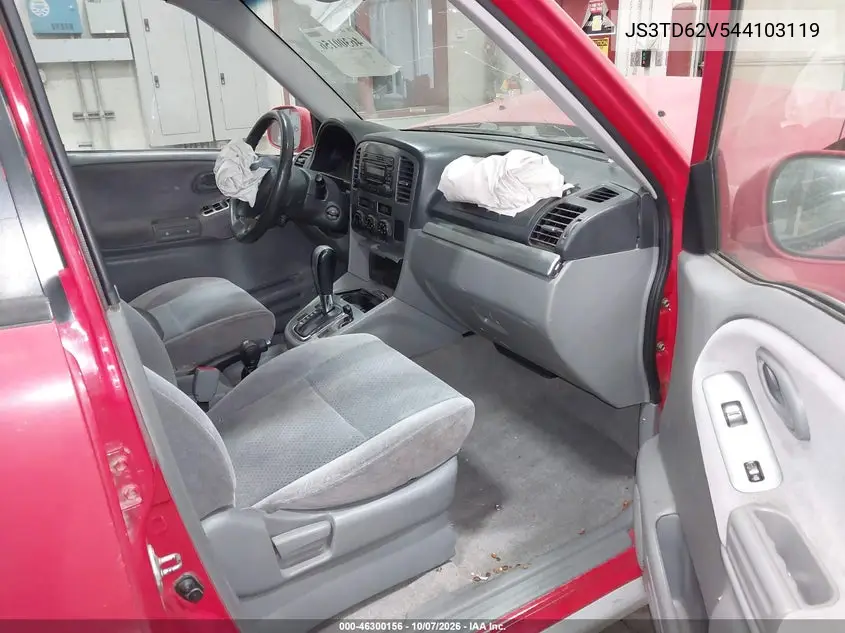 2004 SUZUKI GRAND VITARA VIN JS3TD62V544103119 — фото 5