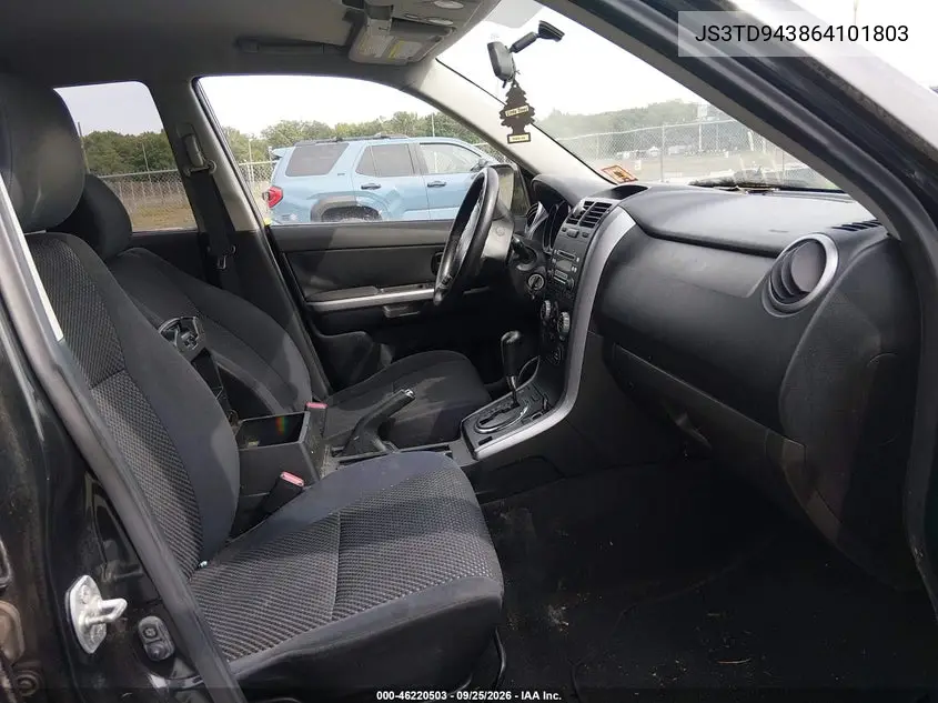2006 SUZUKI GRAND VITARA VIN JS3TD943864101803 — фото 5