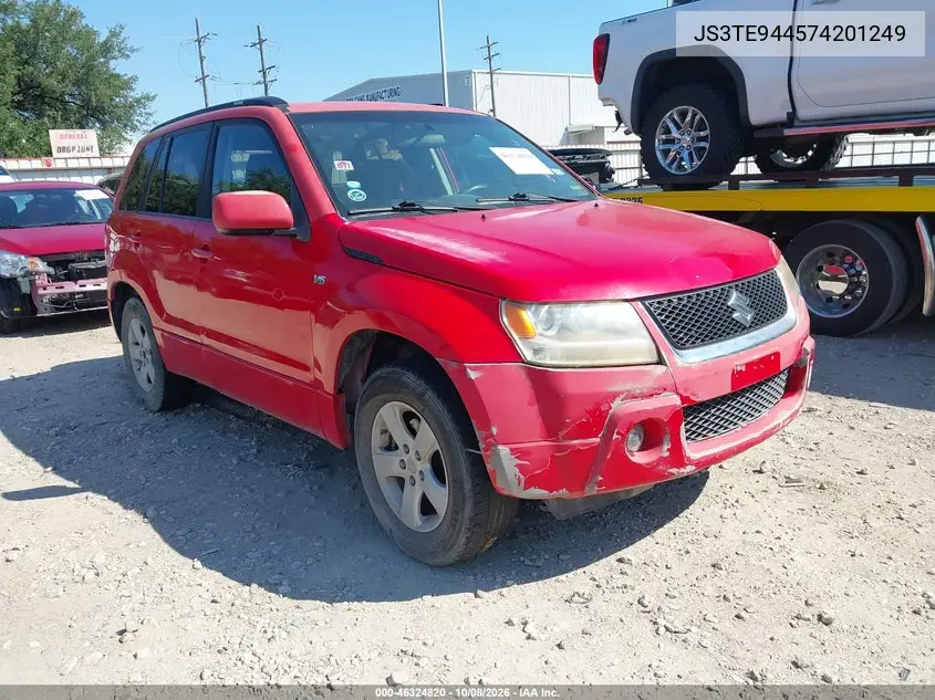 SUZUKI GRAND VITARA 2007, VIN JS3TE944574201249