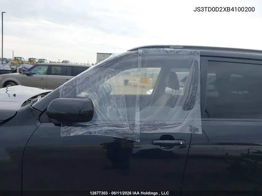 2011 SUZUKI GRAND VITARA VIN JS3TD0D2XB4100200 — фото 17