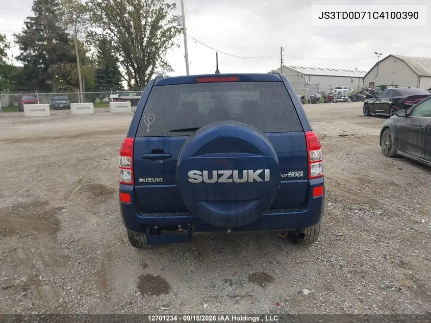 2012 SUZUKI GRAND VITARA VIN JS3TD0D71C4100390 — фото 15