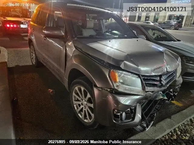 2013 SUZUKI GRAND VITARA VIN JS3TD0D41D4100171 — фото 10