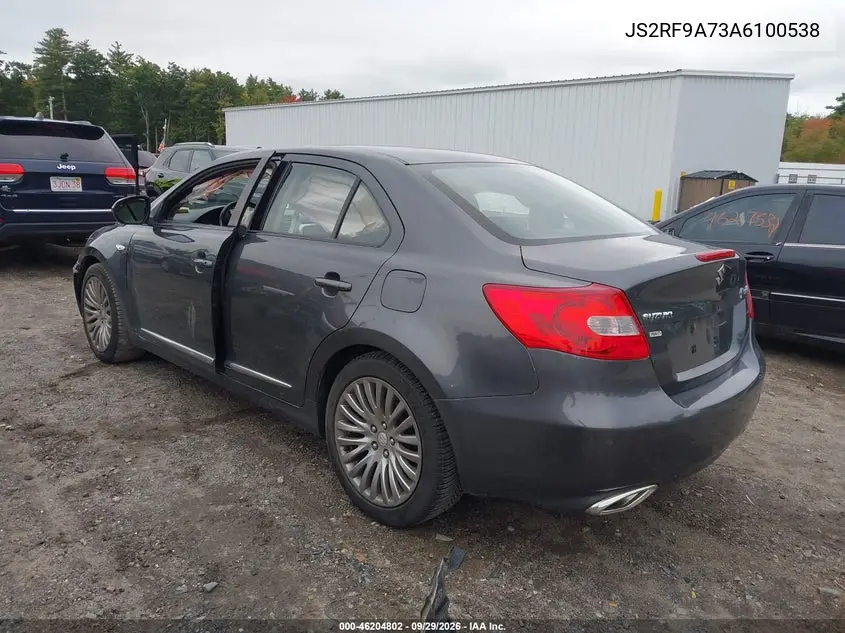 2010 SUZUKI KIZASHI VIN JS2RF9A73A6100538 — фото 3