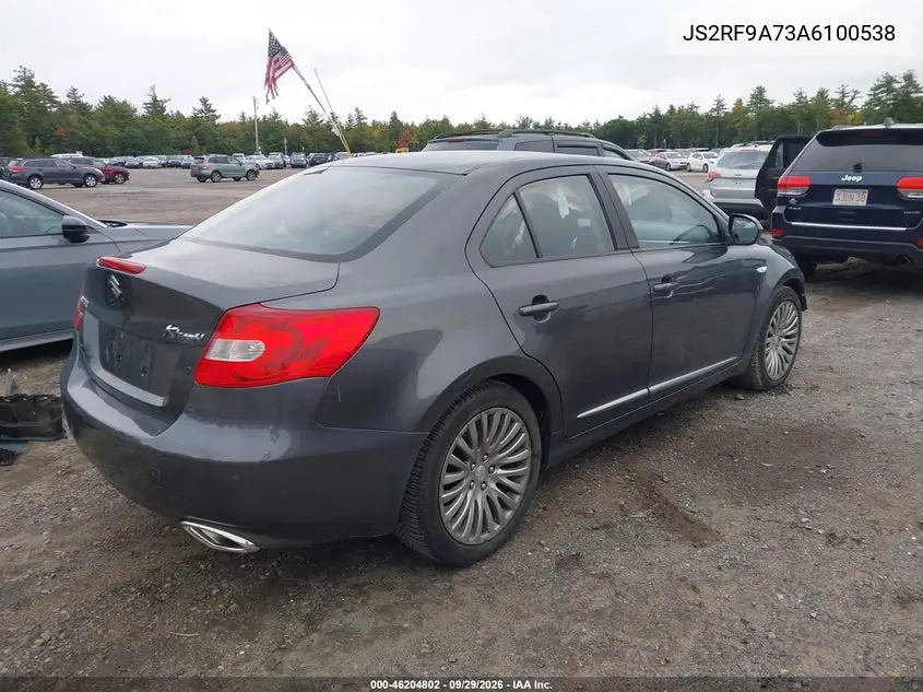 2010 SUZUKI KIZASHI VIN JS2RF9A73A6100538 — фото 4