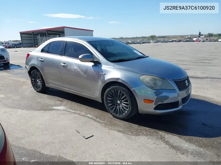 SUZUKI KIZASHI 2012, VIN JS2RE9A37C6100920
