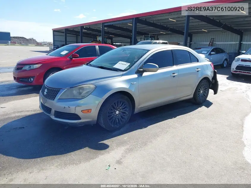 2012 SUZUKI KIZASHI VIN JS2RE9A37C6100920 — фото 2