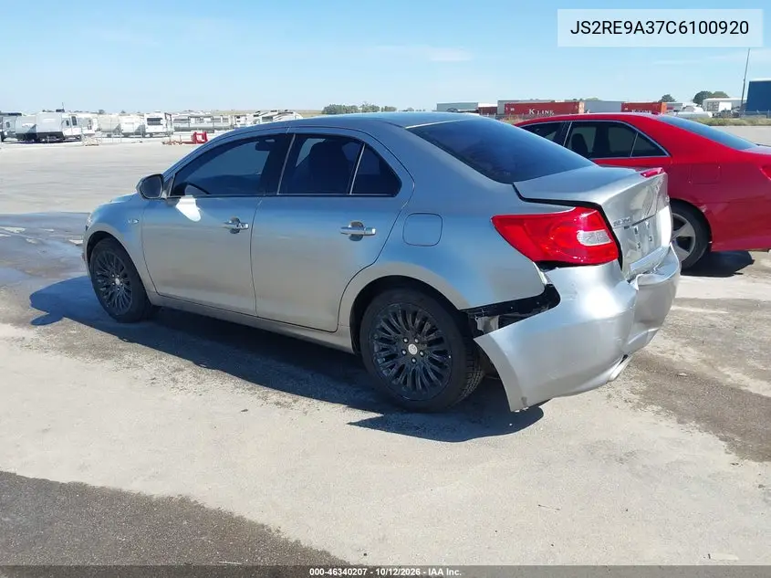 2012 SUZUKI KIZASHI VIN JS2RE9A37C6100920 — фото 3