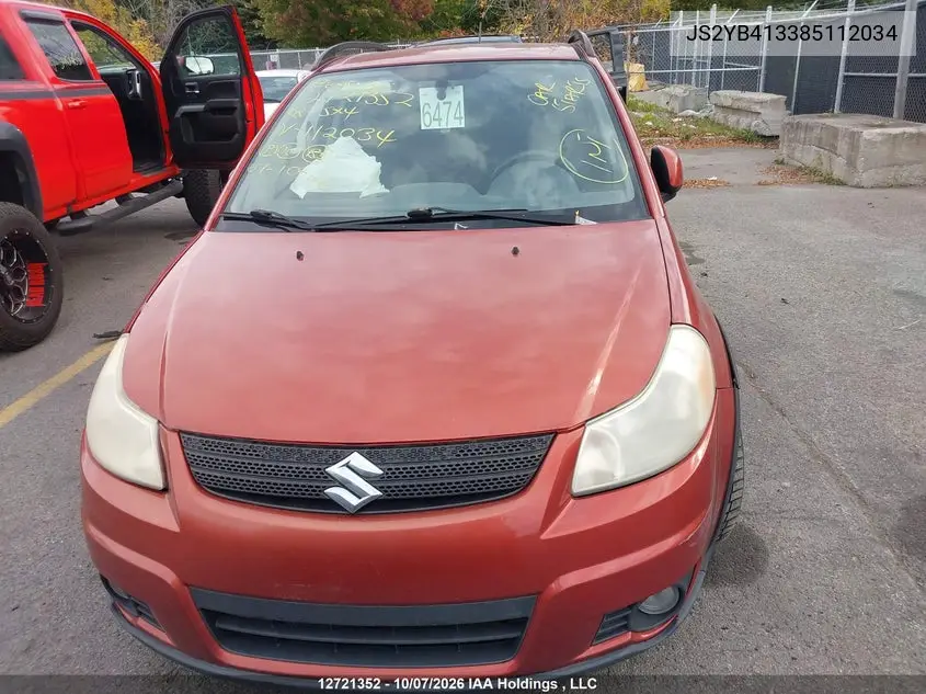 2008 SUZUKI SX4 VIN JS2YB413385112034 — фото 13