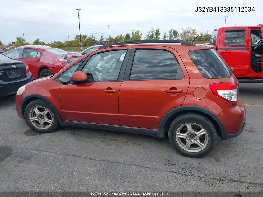 2008 SUZUKI SX4 VIN JS2YB413385112034 — фото 15