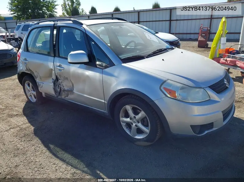 SUZUKI SX4 2009, VIN JS2YB413796204940