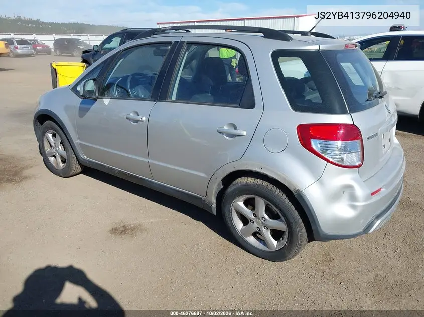 2009 SUZUKI SX4 VIN JS2YB413796204940 — фото 3
