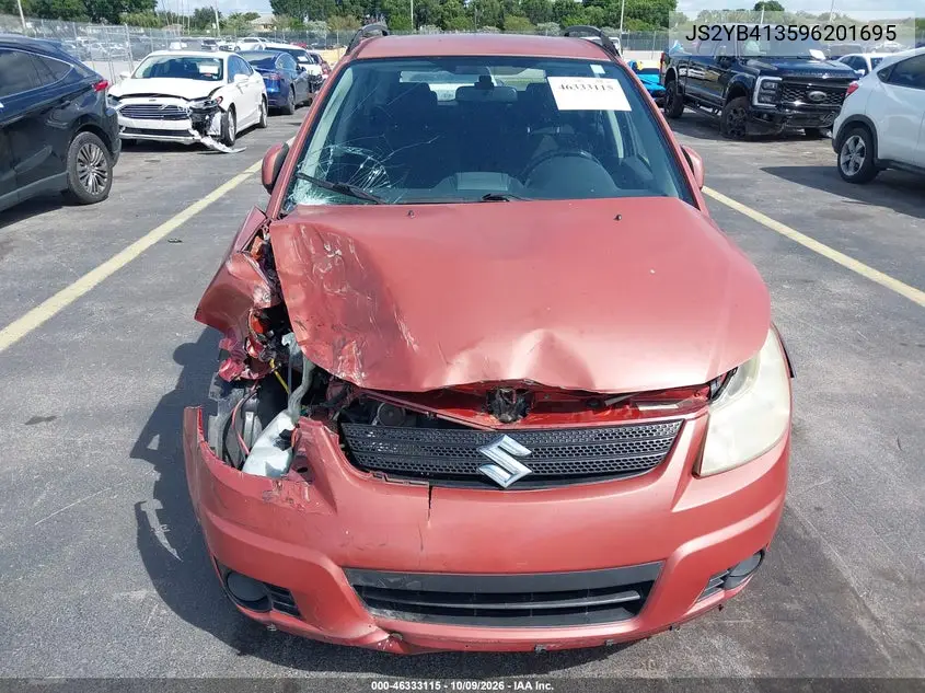 2009 SUZUKI SX4 VIN JS2YB413596201695 — фото 12