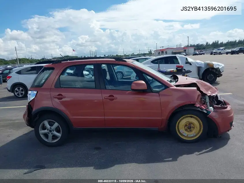 2009 SUZUKI SX4 VIN JS2YB413596201695 — фото 13