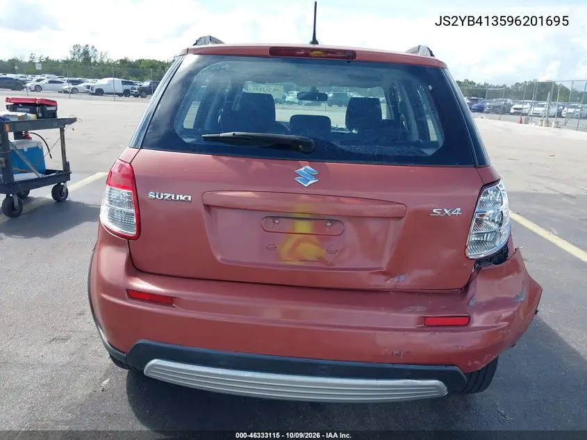 2009 SUZUKI SX4 VIN JS2YB413596201695 — фото 16