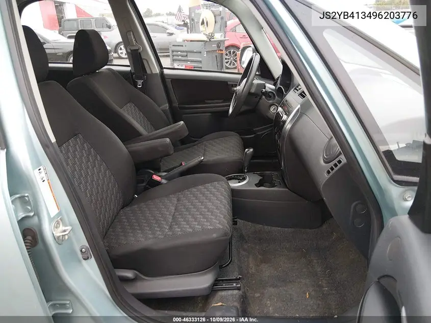 2009 SUZUKI SX4 VIN JS2YB413496203776 — фото 5