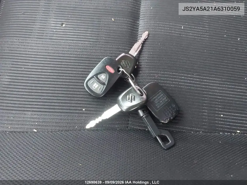 2010 SUZUKI SX4 VIN JS2YA5A21A6310059 — фото 11