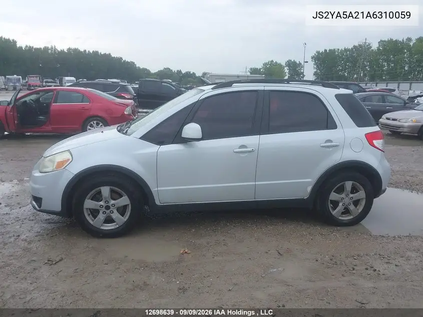 2010 SUZUKI SX4 VIN JS2YA5A21A6310059 — фото 14