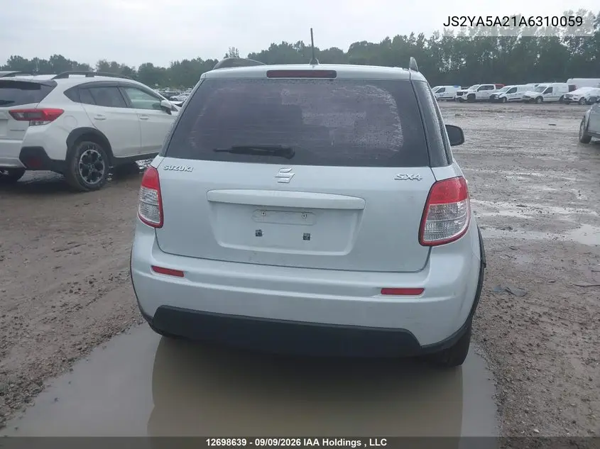 2010 SUZUKI SX4 VIN JS2YA5A21A6310059 — фото 16