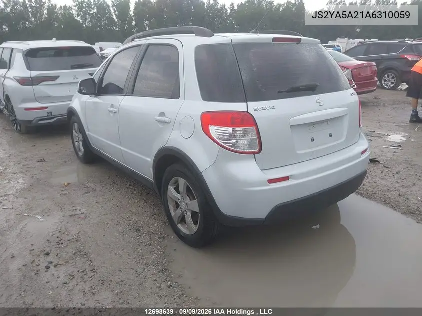 2010 SUZUKI SX4 VIN JS2YA5A21A6310059 — фото 3