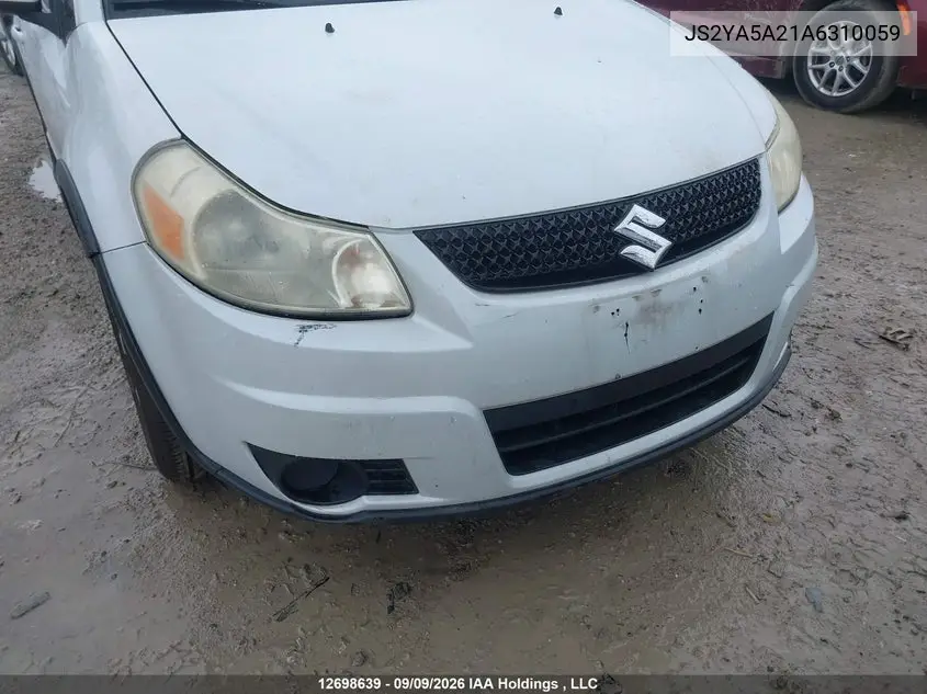 2010 SUZUKI SX4 VIN JS2YA5A21A6310059 — фото 6