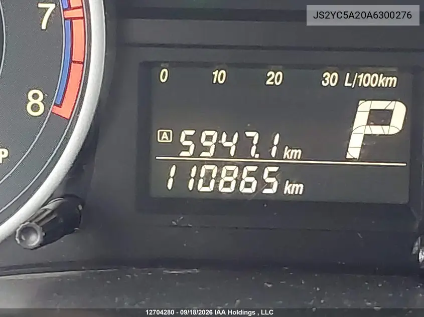 2010 SUZUKI SX4 VIN JS2YC5A20A6300276 — фото 15