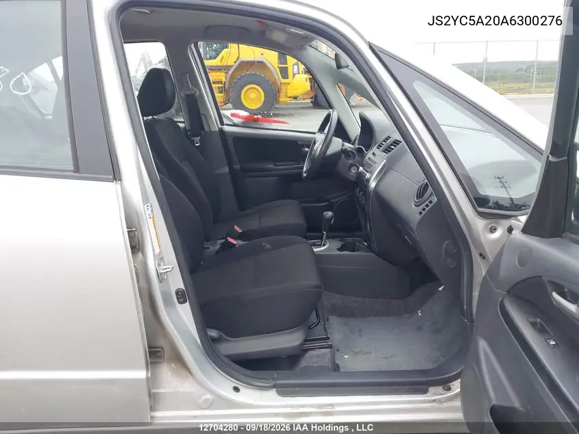 2010 SUZUKI SX4 VIN JS2YC5A20A6300276 — фото 5