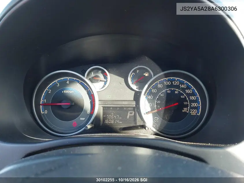 2010 SUZUKI SX4 VIN JS2YA5A28A6300306 — фото 7
