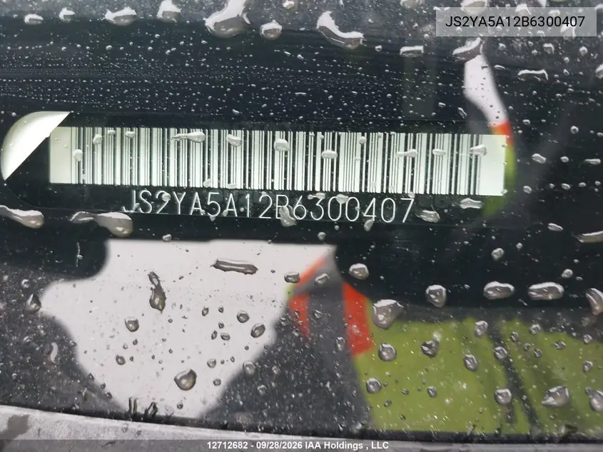 2011 SUZUKI SX4 VIN JS2YA5A12B6300407 — фото 19