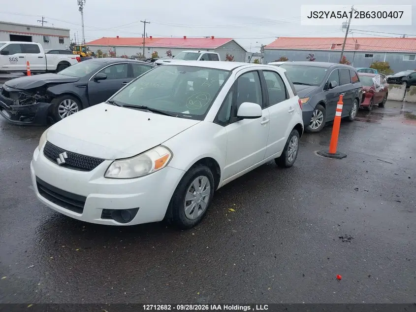 2011 SUZUKI SX4 VIN JS2YA5A12B6300407 — фото 5