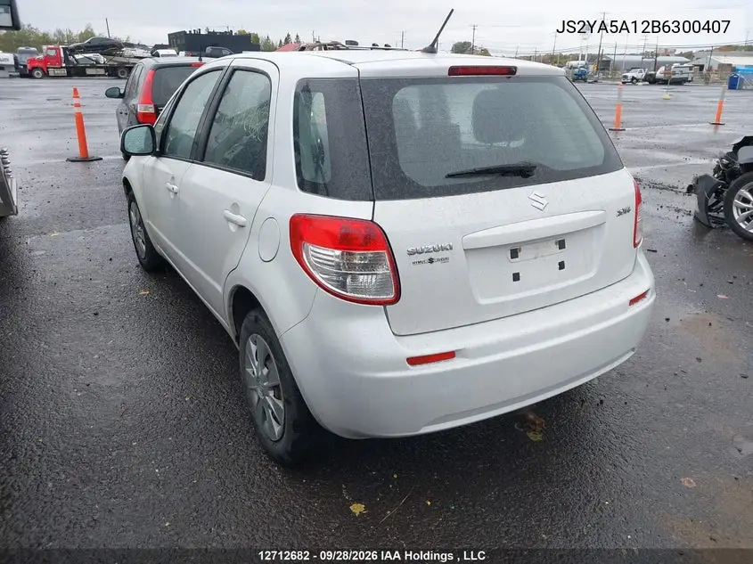 2011 SUZUKI SX4 VIN JS2YA5A12B6300407 — фото 6