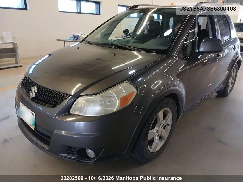 2011 SUZUKI SX4 VIN JS2YB5A73B6300403 — фото 2