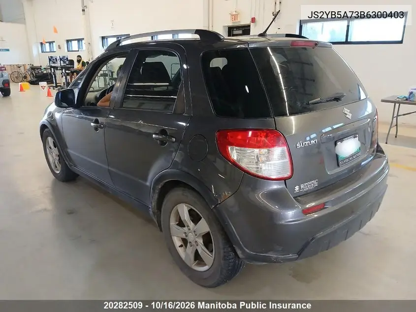 2011 SUZUKI SX4 VIN JS2YB5A73B6300403 — фото 3
