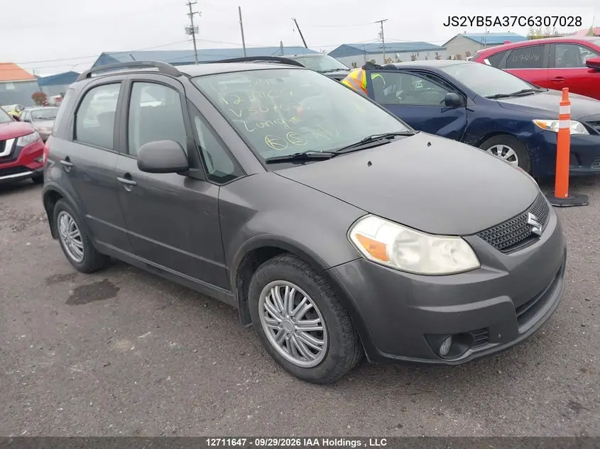 SUZUKI SX4 2012, VIN JS2YB5A37C6307028