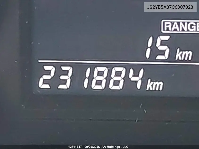 2012 SUZUKI SX4 VIN JS2YB5A37C6307028 — фото 15