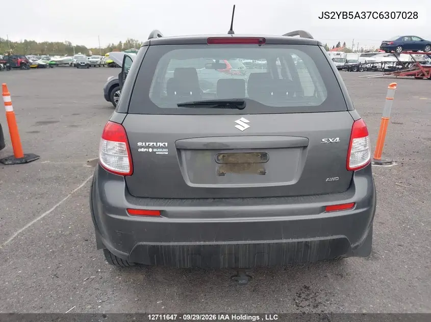 2012 SUZUKI SX4 VIN JS2YB5A37C6307028 — фото 16