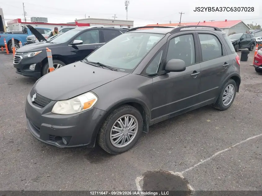 2012 SUZUKI SX4 VIN JS2YB5A37C6307028 — фото 2